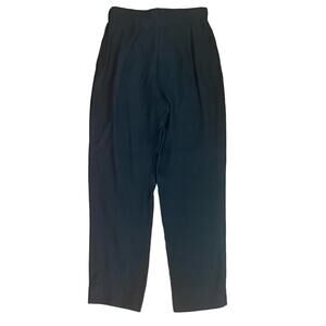 Gianfranco Ferre Vintage High Rise Waist Pants Black Viscose Blend Baggy US 6